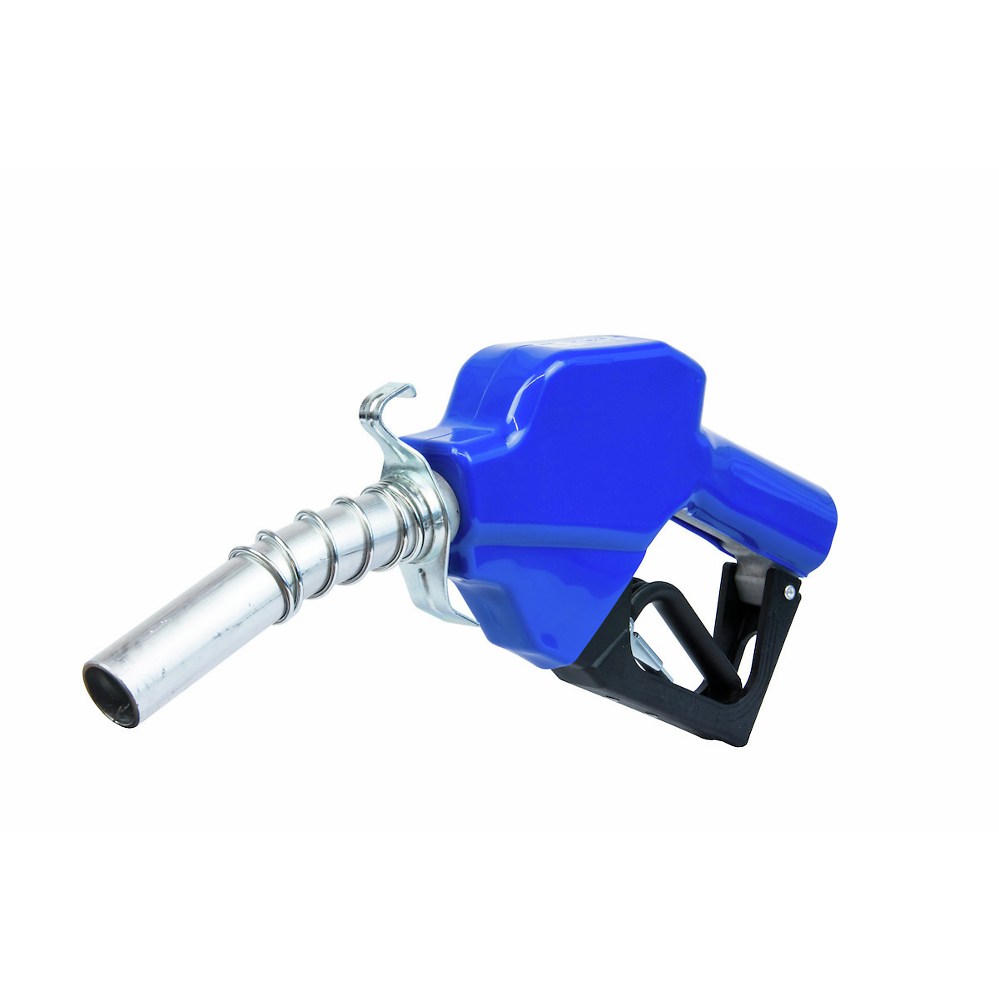 Fill-Rite, 1in. Cold Weather Automatic Diesel Nozzle (Blue), Inlet Port 1 in, Outlet Port 1-3/16 in, Model# FRNA100DAU00